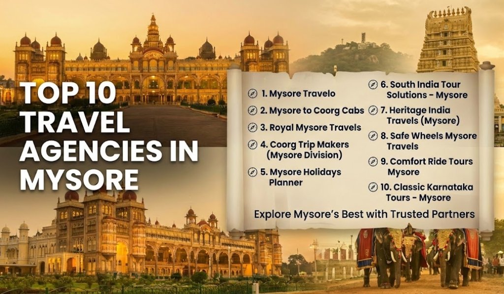 Top 10 Travel Agencies in Mysore