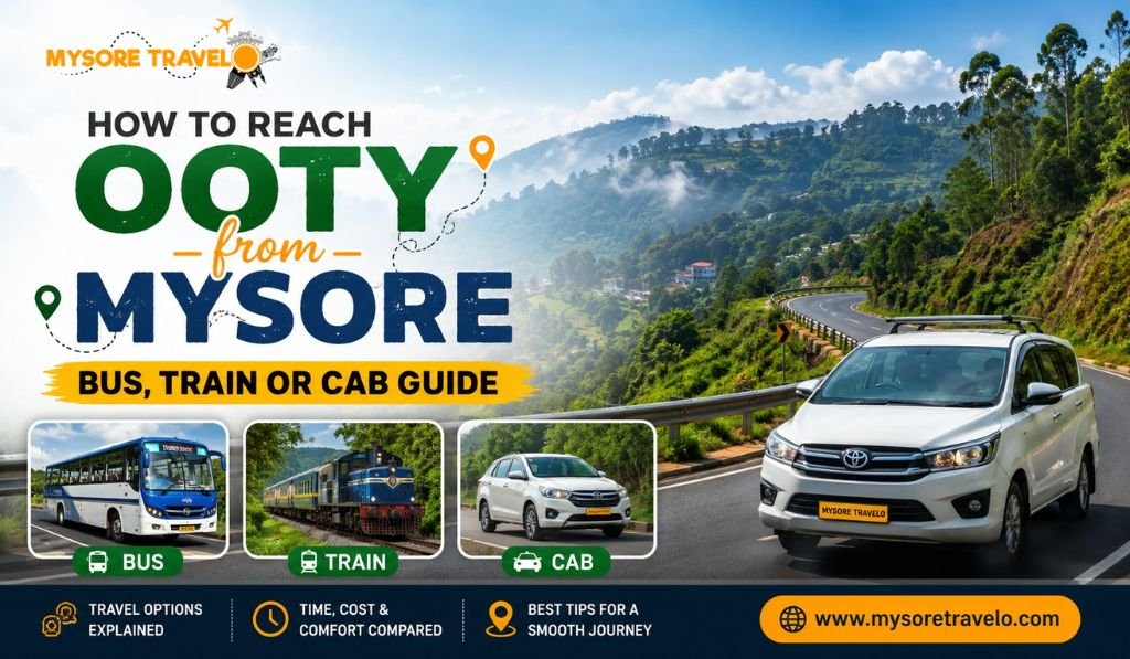 How to Reach Ooty from Mysore