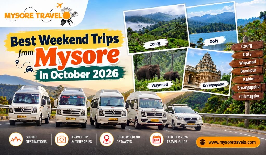 Weekend Trips from Mysore